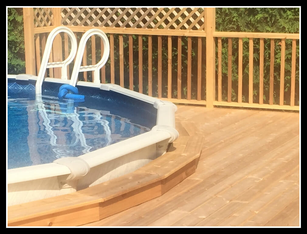 Deck piscine - Paysagiste Pro-Jardin